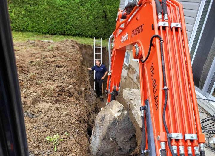 Travaux d'excavation résidentiels Québec