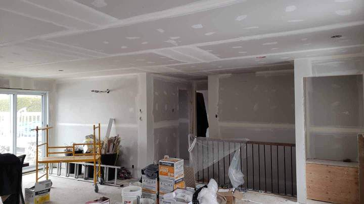 Travaux pose de plaques de plâtre Québec