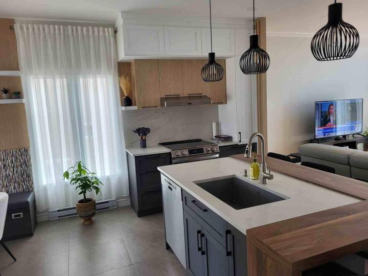 Rénovation cuisine moderne Québec