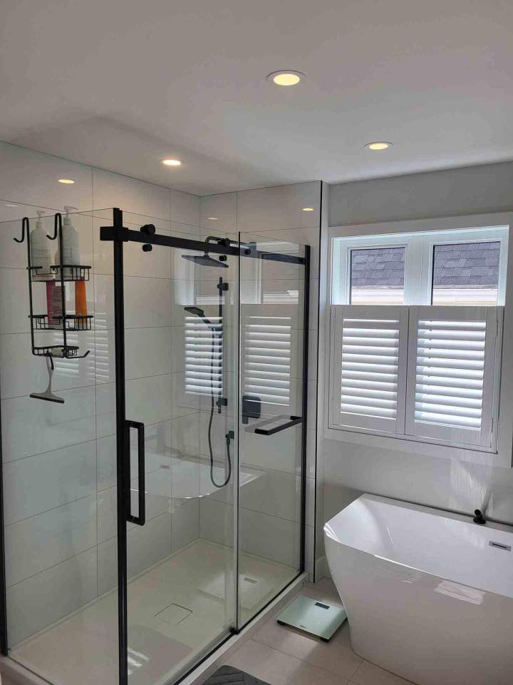 Salle de bain rénovée Québec