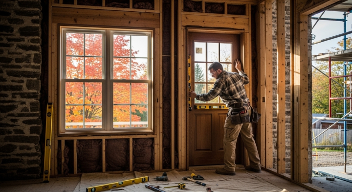 Installation portes et fenêtres Québec
