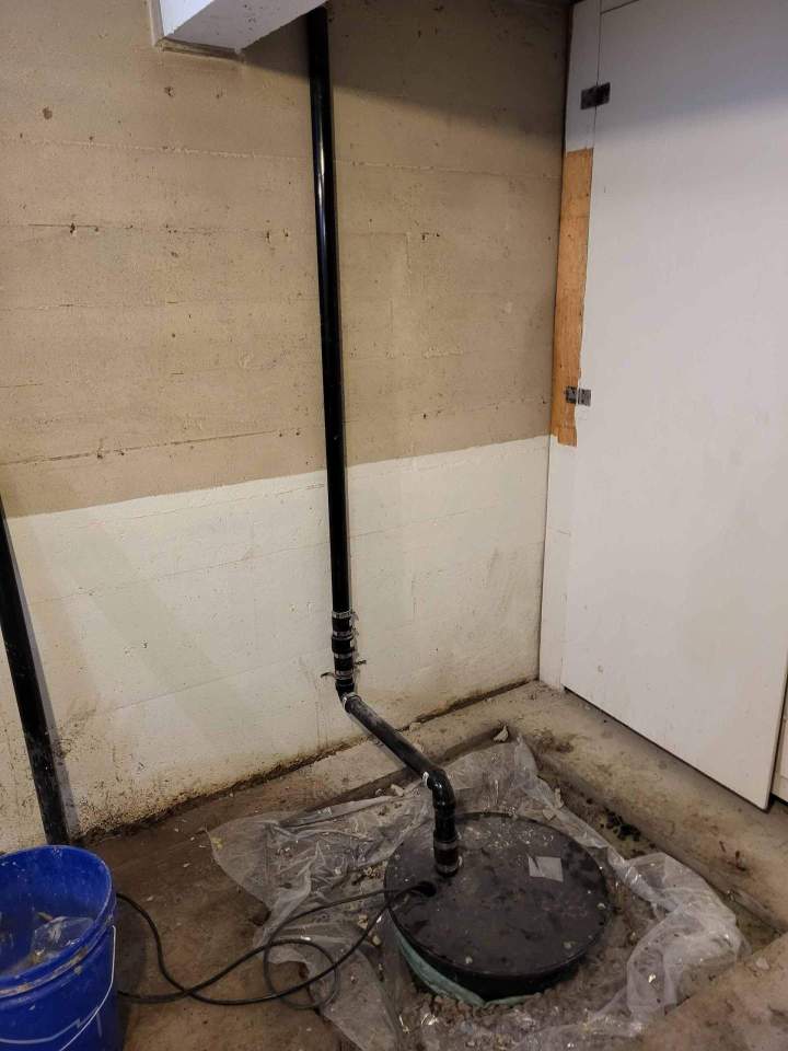 Installation pompe de puisard Québec